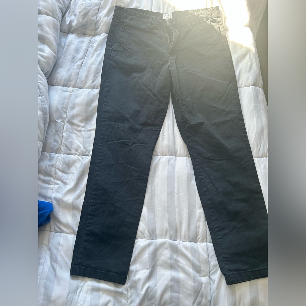 H&M Dark Gray Slim Fit Pants